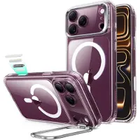 ESR Classic Hybrid Kickstand iPhone 18 Pro Max Hoesje Transparant