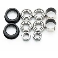 HT Components Nano P, PA01, PA12,PA12A Pedalen Kit Zilver