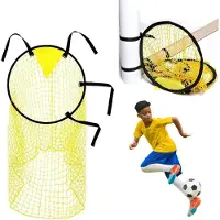 Merkloos Voetbaldoelnet, 45 x 60 cm, polyester, geschikt voor training en wedstrijden
