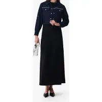 Iro Paris Shiora Jacket Denim Blue Maat: 32 | Spijkerjassen Outlet | Dames | Blauw