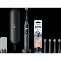 Oral-B iO 9N Zwart + 4 opzetborstels voor gevoelig tandvlees