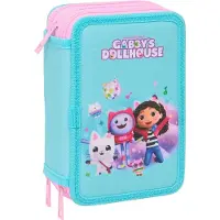 Safta Gabby´s Dollhouse 12.5x19.5x5.5 Cm Triple Etui 37 Stukken