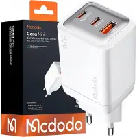 Mcdodo Adapter van USB 2.0 A (male) naar microUSB (18x18x9 mm), wit