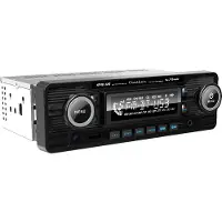 Caliber Autoradio - Bluetooth - Retro - Zwart (RMD120BT-B)