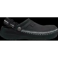 Crocs Klomp Unisex Crafted Vegan Suede Stitch Black-Schoenmaat 46 - 47