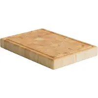 Vaarnii 019 Syy Chopping Board snijplank Met paraffineolie behandeld was, grenen, large 31x43x5 cm