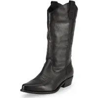 FELMINI WIDE FIT Cowboylaarzen zwart