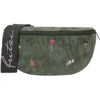 Fritzi aus Preußen schoudertas Bum Bag Limited Embro Bloom Jungly donkergroen