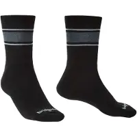 Bridgedale Sok Bridgedale Unisex Everyday Merino Endurance Black Light Grey-Schoenmaat 48