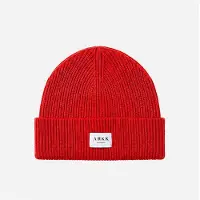 ARKK Copenhagen Signature cuffed beanie - Fiery Red
