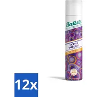 Batiste 12 x - Extra Volume - Droogshampoo - Geeft Meer Volheid - Frist Vet Haar Op - 200ml - Droogshampoo - Volume Shampoo - Haar Volume - Haar Textuur - Haar Styling