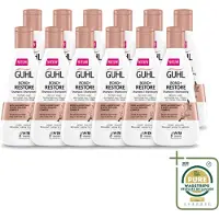 Guhl 12 flessen Bond+ Restore shampoo voor beschadigd haar - 250 ml - Voordeelverpakking - 12 stuks