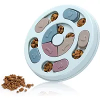 Famanu – Puzzel speelgoed voor honden, interactieve puzzelgame voor puppy's, traktatie dispenser voor training en spel, stimulerend en leuk