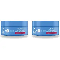 Taft 2 x - Ultra 2 - Styling Wax - Flexibele textuur - 75 ml - Voordeelverpakking - 2 stuks