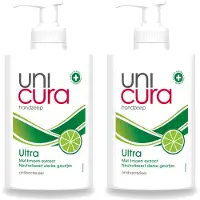 Unicura 2 x - Vloeibare Zeep Ultra - Verzorgend - 250 ml Pomp - Voordeelverpakking - 2 stuks