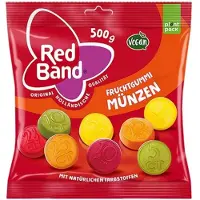 Red Band Fruitgum Munten - 6 kilo (12 x 500 gram)