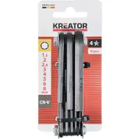 Kreator - Hand tools - KRTH21601 - Zeskantsleutel - 1,5-8 - 8 st.