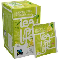 Tea Of Life - Green Tea Lemon - 100 x 1.5 gram - Omdoos 6x