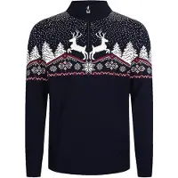 Dale of Norway - Dale Christmas Sweater - Merinotrui S, blauw