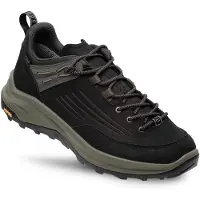 Grisport Outlander low zwart groen wandelschoenen uni