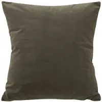 Eurofirany Decoratieve Kussenhoes KRISTI 45x45cm - Zacht Velours Bruin