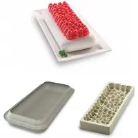 Silikomart - FRUTTI ROSSI - BAKVORM SILICONEN + RASPBERRY MAT