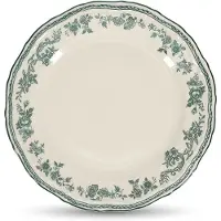 Salt & pepper Ontbijtbord Cyril Green Ivory / Green 21 cm (Set van 4)