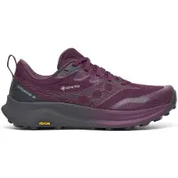 Saucony - Women's Peregrine 16 GTX - Trailrunningschoenen 41, eggplant / ebony