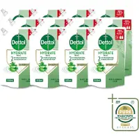 Dettol 12 x - Handzeep Navulling - Hydrate - Aloë Vera & Bamboe - 500 ml - Wasstrips - Handzeep Navulling - Handzeep Hydrate - Handzeep Aloë Vera - Handzeep Bamboe - Handzeep Antibacterieel