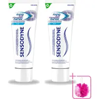 Sensodyne 2 x – Tandpasta – Rapid Relief – 75 ml - Bulkverpakking - Gevoelige tanden - Douchemop - Tandpasta
