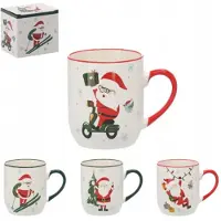 Chomik Kerstmok Hamster Kerstmok Verjaardagscadeau 420 ml Keramiek