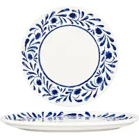 Bonna Pizzabord lavis blue porselein 32 cm set van 2