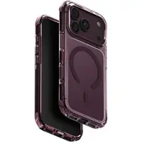 Uniq Magclick Charging Combat Cover Voor Apple Iphone 18 Pro Deep Burgundy