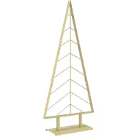 vidaXL - Metalen - kerstboom - met - standaard - KUOPIO - 150 - cm - Staal - Goud
