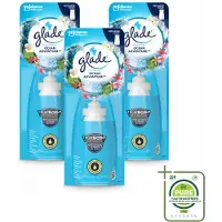 Glade 3 x - Sense & Spray - Ocean Adventure - 18 ml - Grootverpakking - Vaatwasstrips - Zeegeur - Citroengeur - Bloemengeur - Geurverspreiding - Bewegingssensor