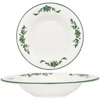 Bonna Pastabord lavis green porselein 27 cm (500cc) set van 2