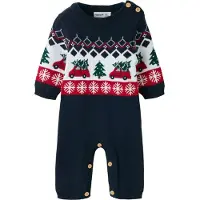 Name it Biologisch Katoen Jumpsuit 62 EU Jongens