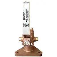Groco Seacock Triangle Base Ball Valve 50 Mm Bruin