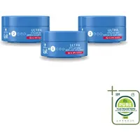 Taft 3 x - Ultra 2 - Styling Wax - Flexibele textuur - 75 ml - Grootverpakking - Vaatwasstrips - Haartypen - Styling Wax - Flexibele Hold - Glanzend Haar - Vegan Haarproduct