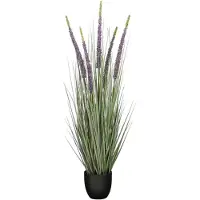 Mica Decorations Kunstplant Siergras Paars