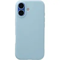IMoshion Texture Backcover voor de Apple iPhone 16 - Lichtblauw
