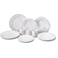 PLASTIMO Coral Reef 4 Persons Tableware Set Transparant