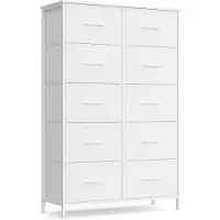 Songmics Kommode met 10 lades, opbergkast, modern design