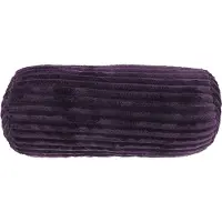 Unique living - Sierkussen Dez Ø20x45cmcm - Dark Purple