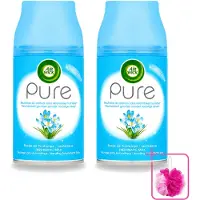 Air Wick 2 x Freshmatic - Luchtverfrisser Navulling - Pure Lentedauw - 250ml - Bulkverpakking - Luchtverfrisser - Douchemop - Lentedauw