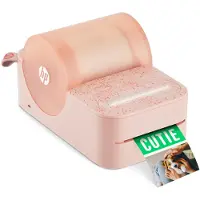 HP Sprocket Panorama: Draagbare, directe kleurenprinter voor labels en foto's, ZINK-technologie (zonder inkt), 313,58 x 313,58 DPI, 3,3 mm/s, Kolor, met en zonder kabel, roze
