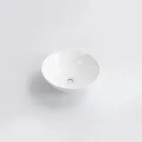 Qeramiq Dely Waskom - 40x40x13.5cm - rond - keramiek - glans wit SW1102401