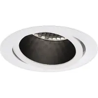 Astro inbouwspot, plat, rond, verstelbaar, vuurvast, 6W, GU10, wit, 1434008