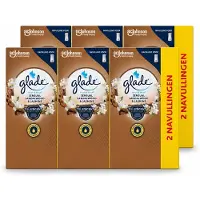 Glade 6 x - Touch & Fresh Navulling - Sensual Sandelhout Jasmijn - 2 × 10 ml - Voordeelverpakking - 6 stuks