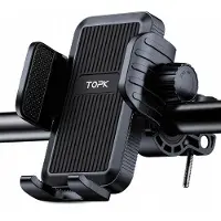 TOPK Universele Fiets Telefoonhouder DB10 - Zwart